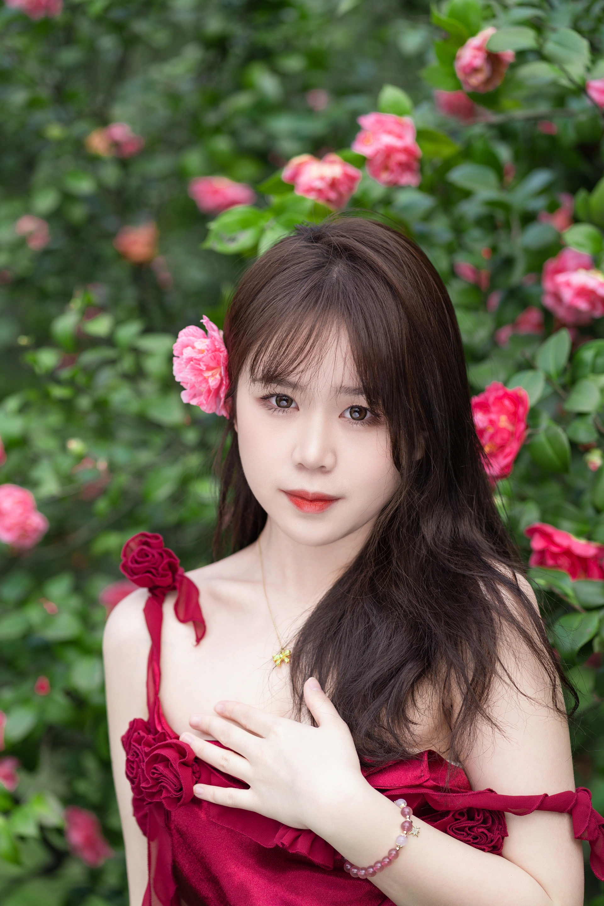 [YITUYU艺图语]2023.12.24 山茶花读不懂红玫瑰 泡芙小方 2
